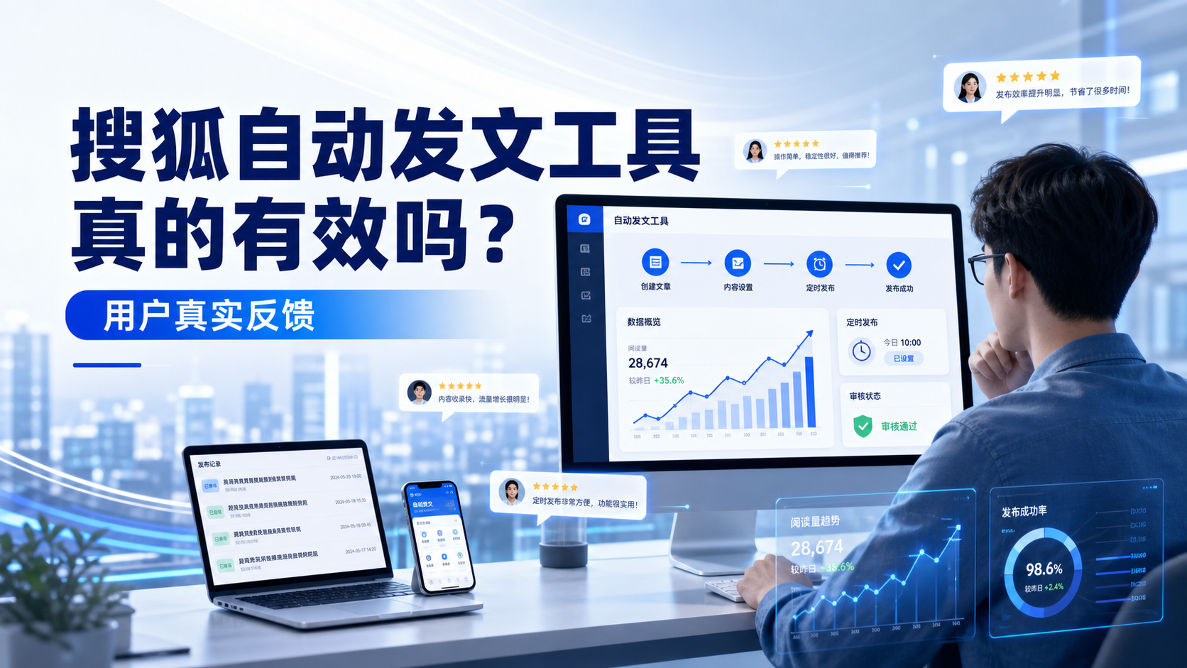 搜狐自动发文工具真的有效吗？信阳用户的真实反馈